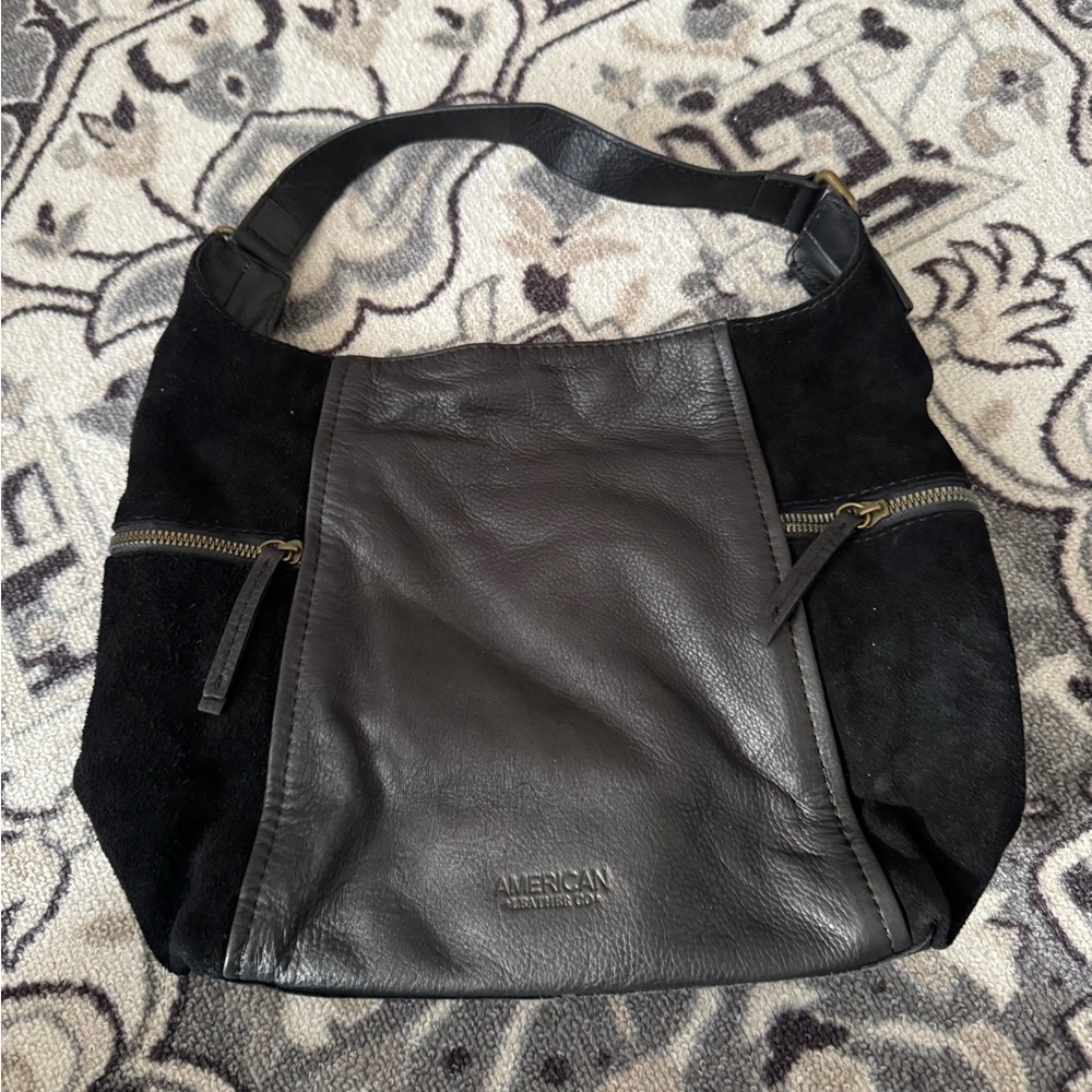 American Eagle Outfitters Black Leather Bag